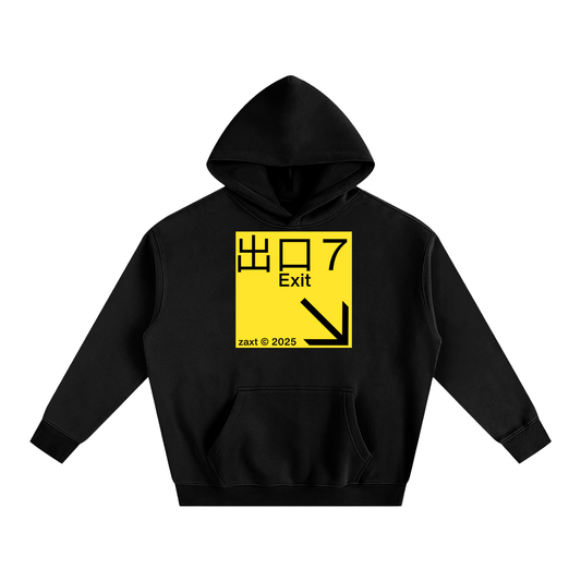 tokyo station 7 oversized hoodie