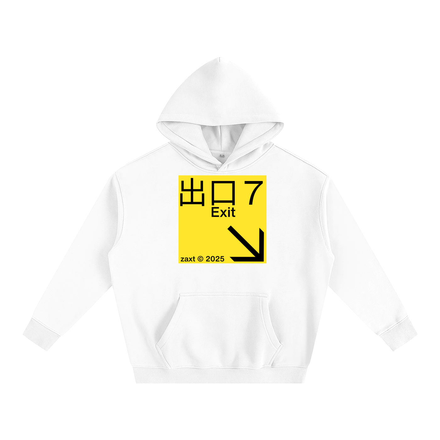 tokyo station 7 oversized hoodie